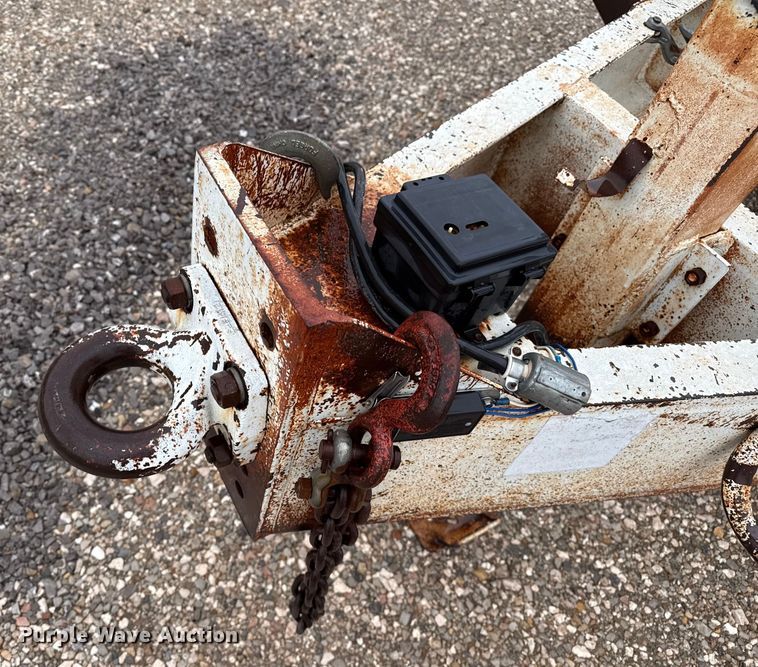 image for item EP2589 1998 Belshe T9 equipment trailer