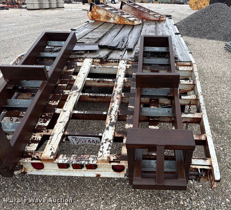 image for item EP2589 1998 Belshe T9 equipment trailer