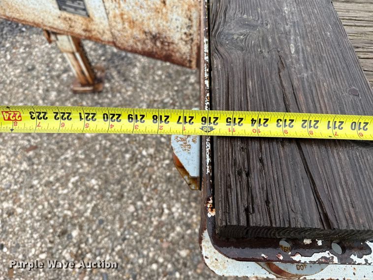 image for item EP2589 1998 Belshe T9 equipment trailer