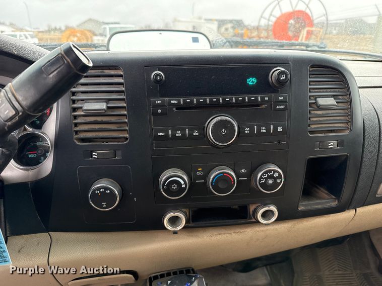 image for item EP2595 2008 GMC 3500HD Ext. Cab utility bed pickup truck