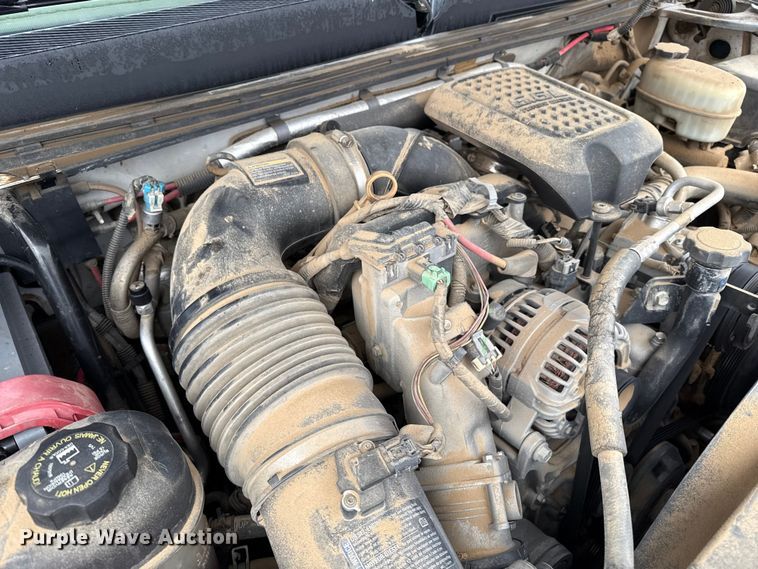 image for item EP2595 2008 GMC 3500HD Ext. Cab utility bed pickup truck