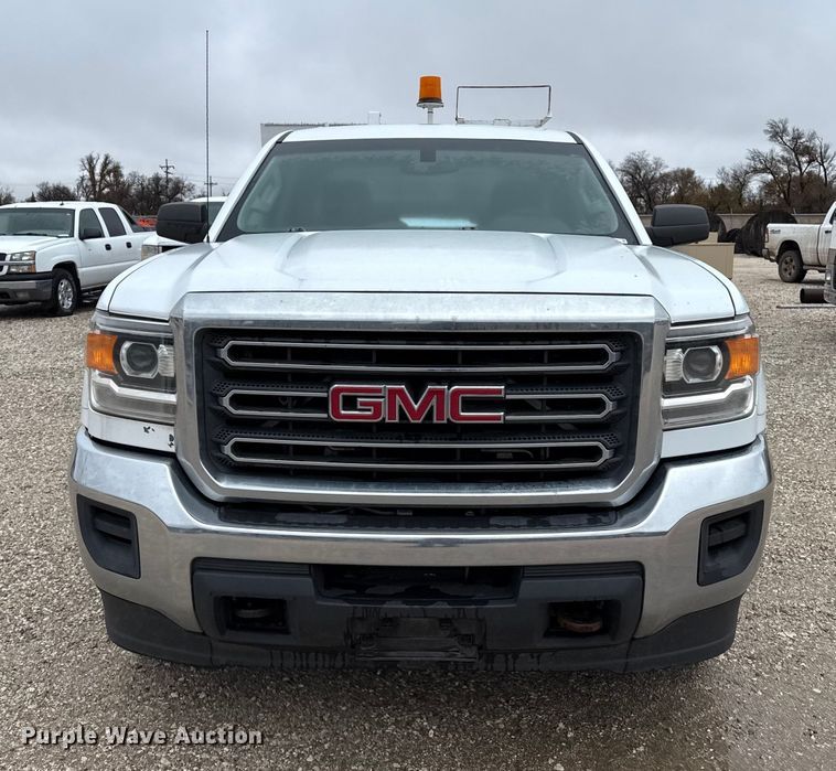 image for item EP2605 2017 GMC Sierra 2500HD Double Cab utility bed pickup truck