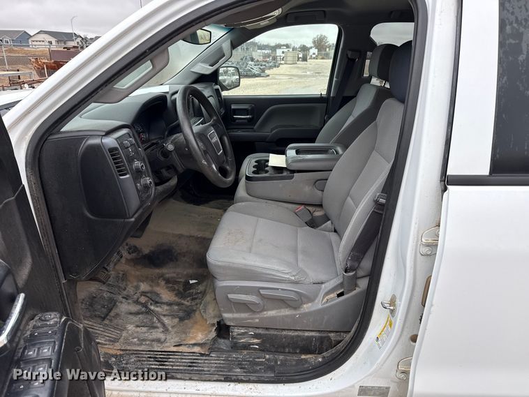 image for item EP2605 2017 GMC Sierra 2500HD Double Cab utility bed pickup truck