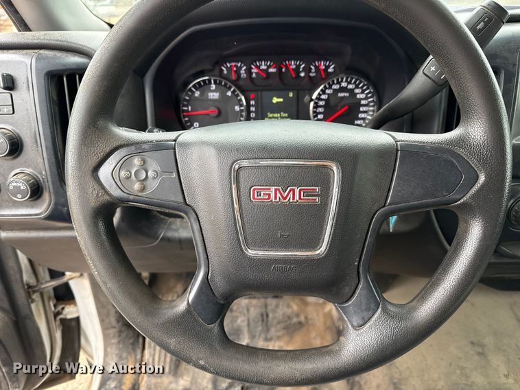 image for item EP2605 2017 GMC Sierra 2500HD Double Cab utility bed pickup truck