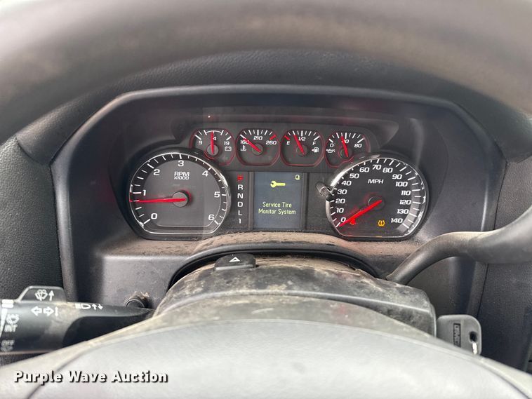 image for item EP2605 2017 GMC Sierra 2500HD Double Cab utility bed pickup truck