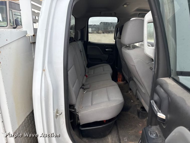 image for item EP2605 2017 GMC Sierra 2500HD Double Cab utility bed pickup truck