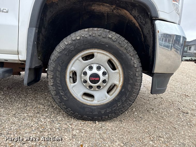 image for item EP2605 2017 GMC Sierra 2500HD Double Cab utility bed pickup truck