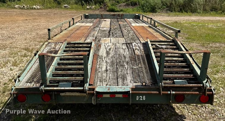 image for item ER0010 1991 Hillsboro equipment trailer