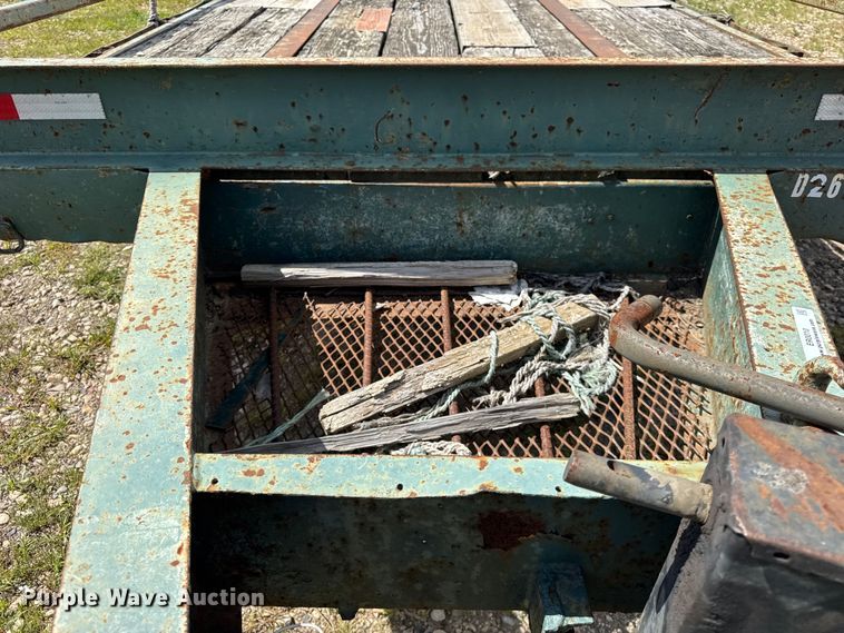 image for item ER0010 1991 Hillsboro equipment trailer