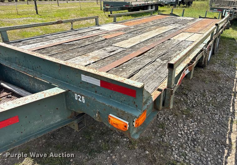 image for item ER0010 1991 Hillsboro equipment trailer
