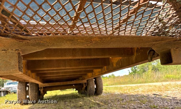 image for item ER0010 1991 Hillsboro equipment trailer