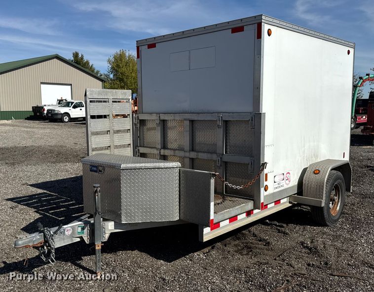 image for item ER0216 2011 Worthington Welding WEC-612S enclosed cargo trailer