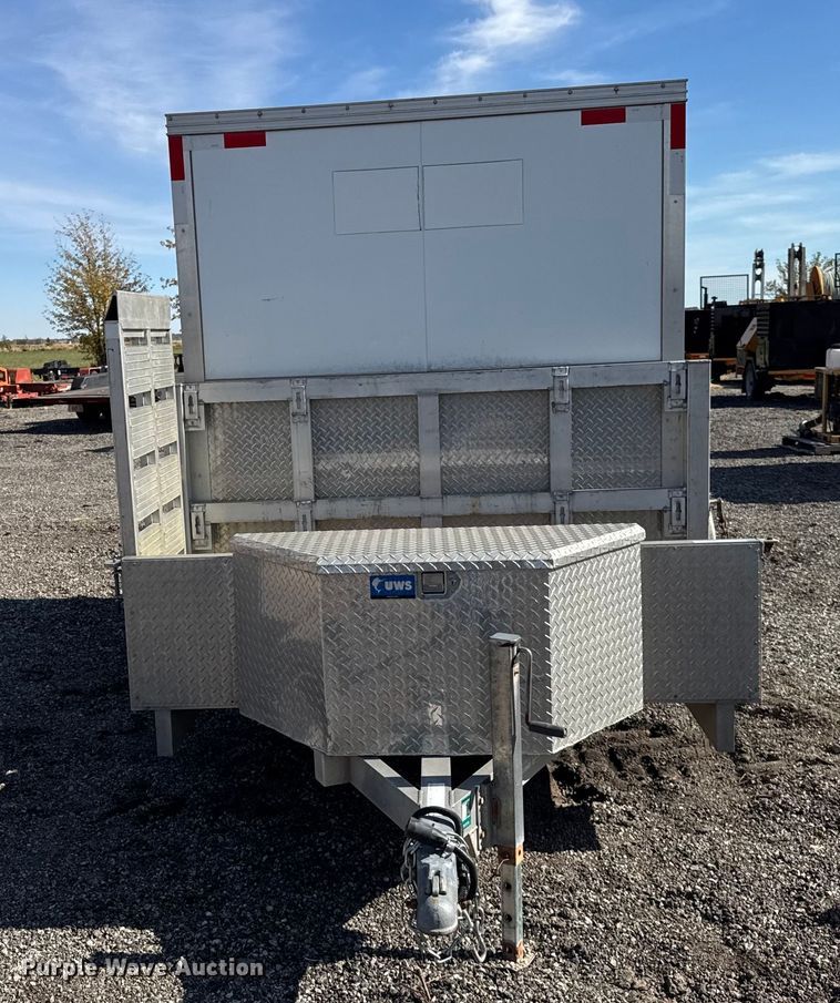 image for item ER0216 2011 Worthington Welding WEC-612S enclosed cargo trailer