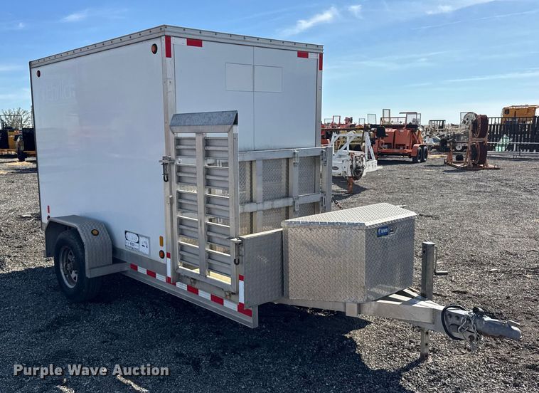 image for item ER0216 2011 Worthington Welding WEC-612S enclosed cargo trailer