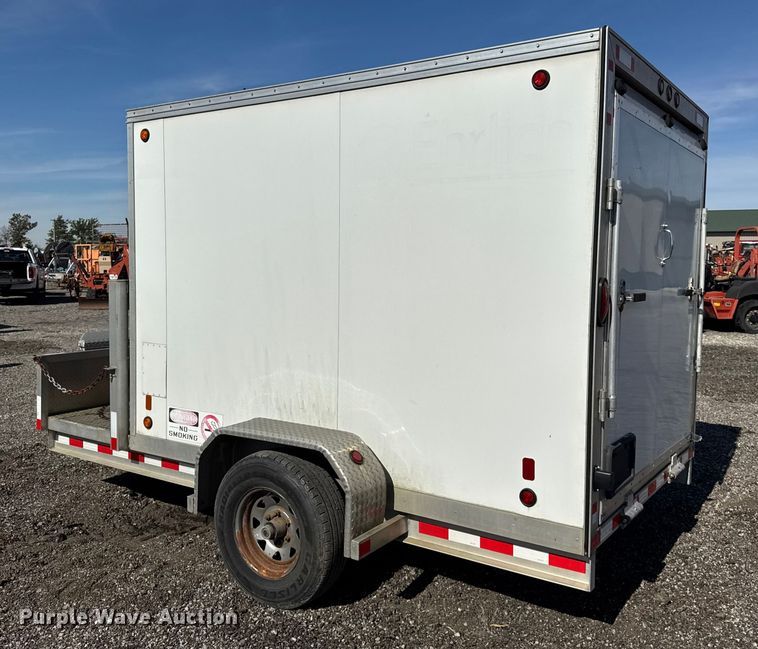 image for item ER0216 2011 Worthington Welding WEC-612S enclosed cargo trailer