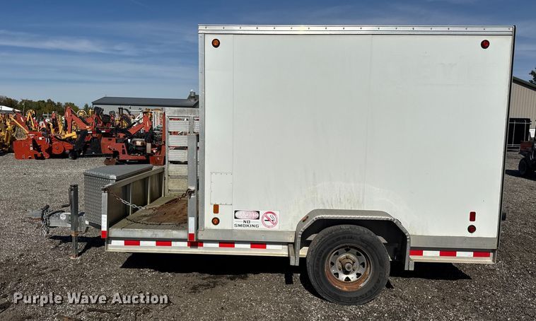 image for item ER0216 2011 Worthington Welding WEC-612S enclosed cargo trailer