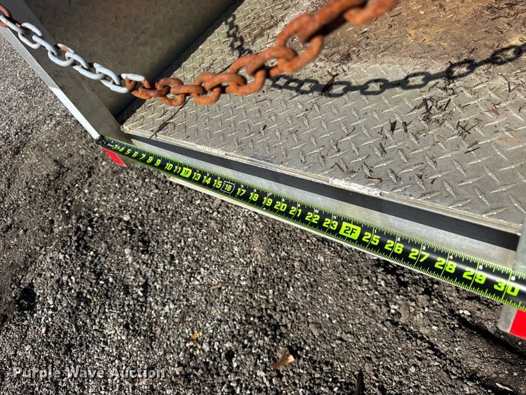 image for item ER0216 2011 Worthington Welding WEC-612S enclosed cargo trailer