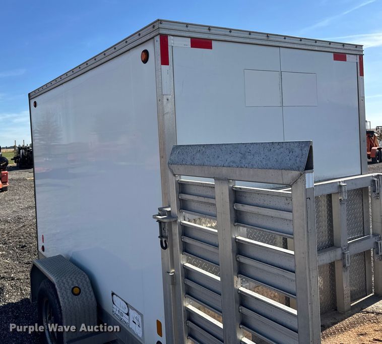 image for item ER0216 2011 Worthington Welding WEC-612S enclosed cargo trailer