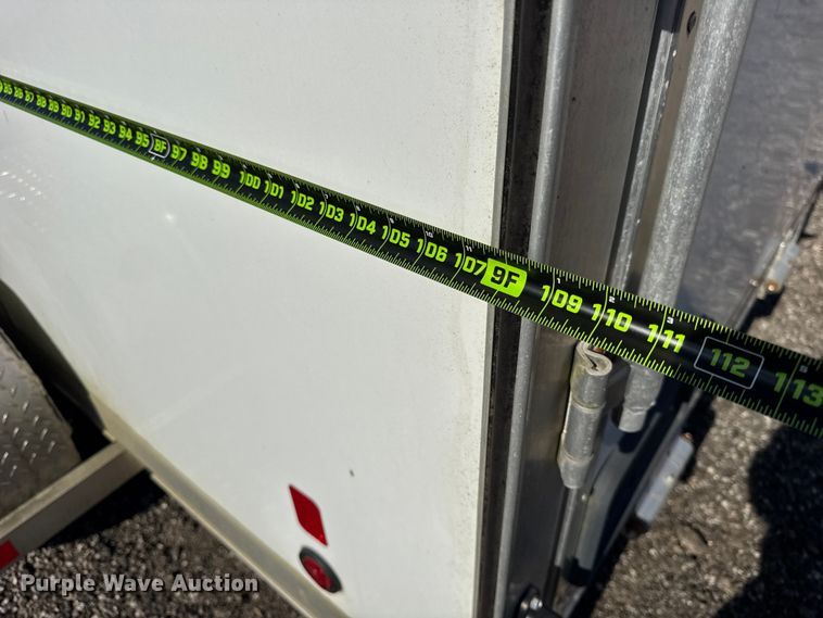 image for item ER0216 2011 Worthington Welding WEC-612S enclosed cargo trailer