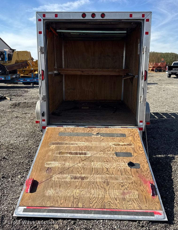 image for item ER0216 2011 Worthington Welding WEC-612S enclosed cargo trailer