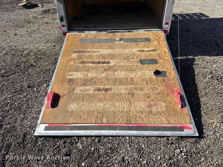 image for item ER0216 2011 Worthington Welding WEC-612S enclosed cargo trailer