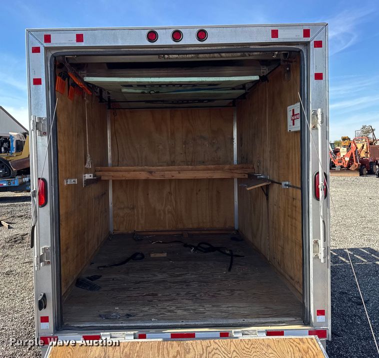 image for item ER0216 2011 Worthington Welding WEC-612S enclosed cargo trailer