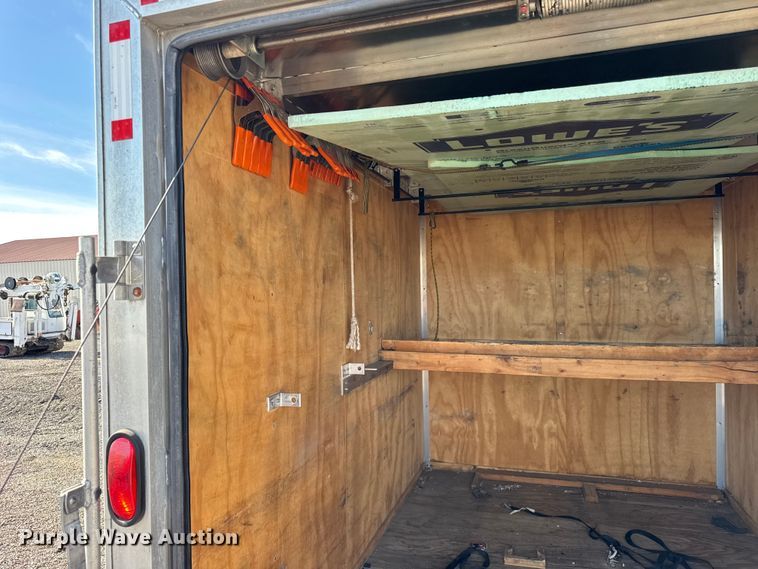 image for item ER0216 2011 Worthington Welding WEC-612S enclosed cargo trailer