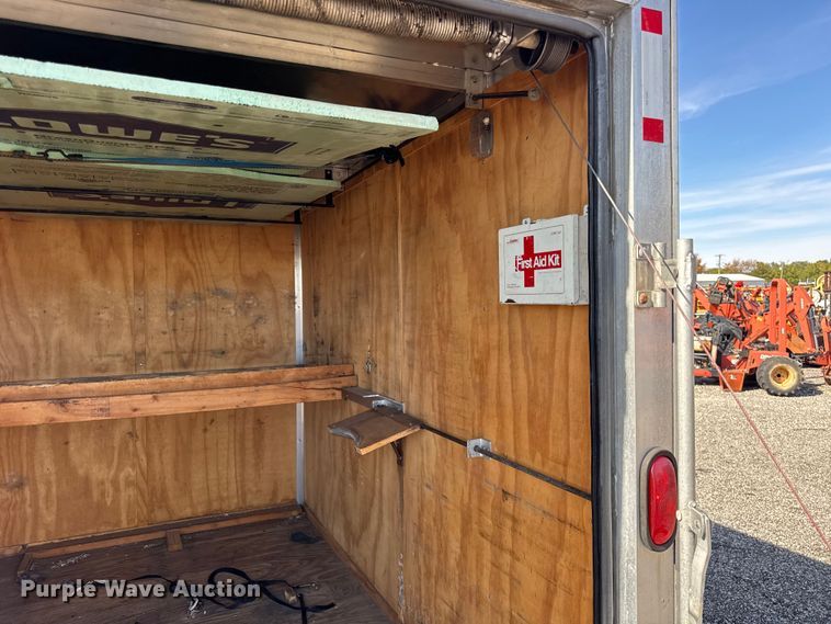 image for item ER0216 2011 Worthington Welding WEC-612S enclosed cargo trailer