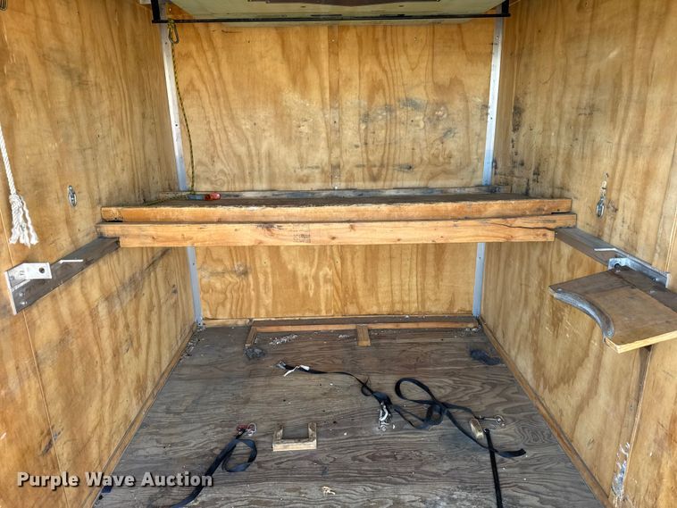 image for item ER0216 2011 Worthington Welding WEC-612S enclosed cargo trailer