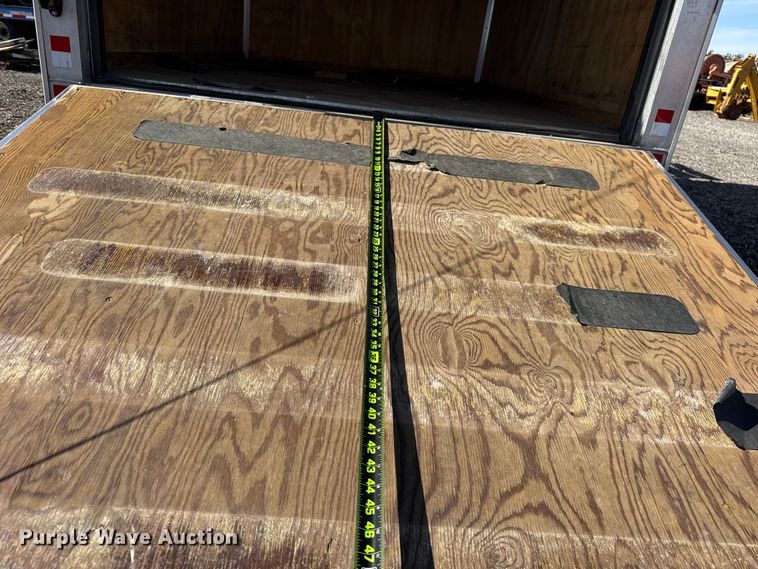 image for item ER0216 2011 Worthington Welding WEC-612S enclosed cargo trailer