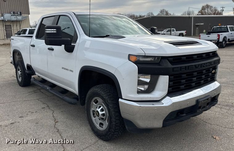 image for item ER0292 2020 Chevrolet Silverado 2500HD Crew Cab pickup truck
