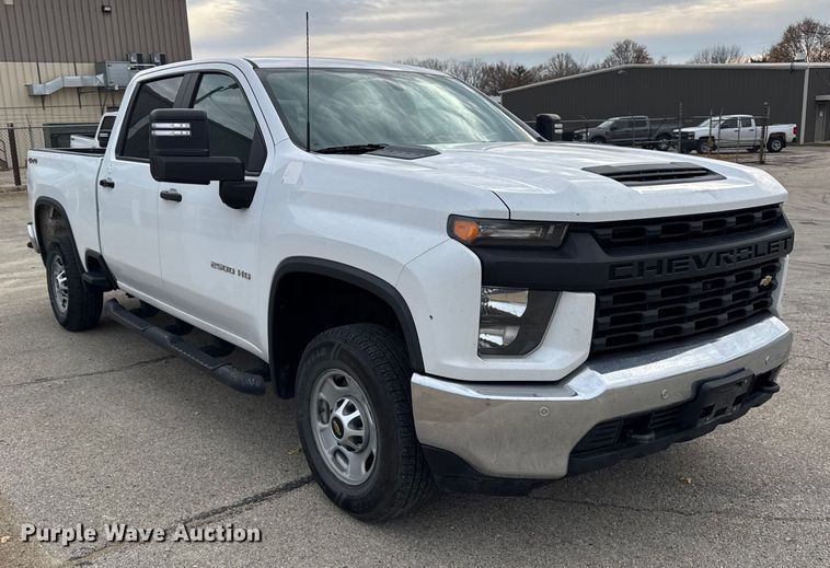 image for item ER0293 2020 Chevrolet Silverado 2500HD Crew Cab pickup truck