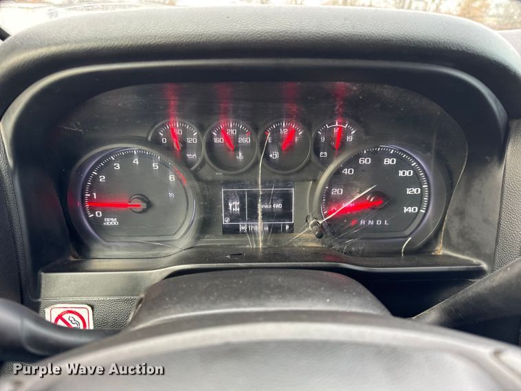 image for item ER0293 2020 Chevrolet Silverado 2500HD Crew Cab pickup truck