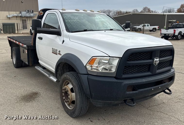 image for item ER0294 2014 RAM 5500 flatbed truck