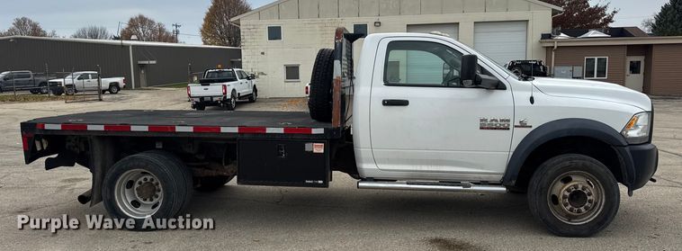 image for item ER0294 2014 RAM 5500 flatbed truck