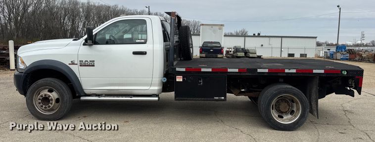 image for item ER0294 2014 RAM 5500 flatbed truck