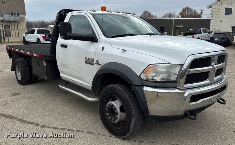 image for item ER0295 2013 RAM 5500 flatbed truck