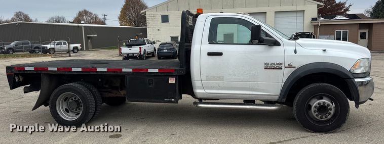 image for item ER0295 2013 RAM 5500 flatbed truck