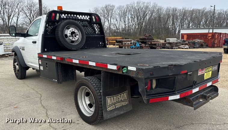 image for item ER0295 2013 RAM 5500 flatbed truck