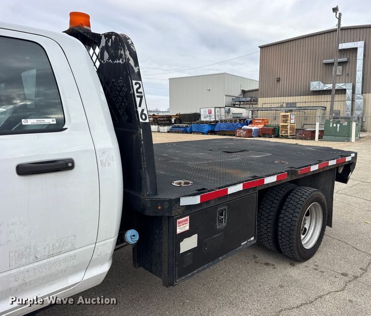 image for item ER0295 2013 RAM 5500 flatbed truck