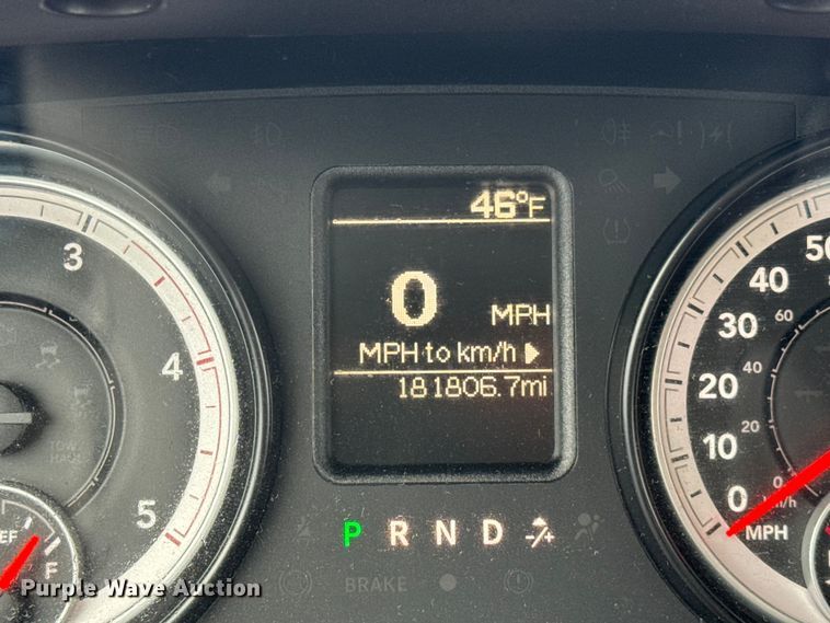 image for item ER0295 2013 RAM 5500 flatbed truck