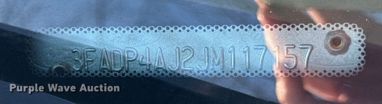 image for item ER0323 2018 Ford Fiesta 