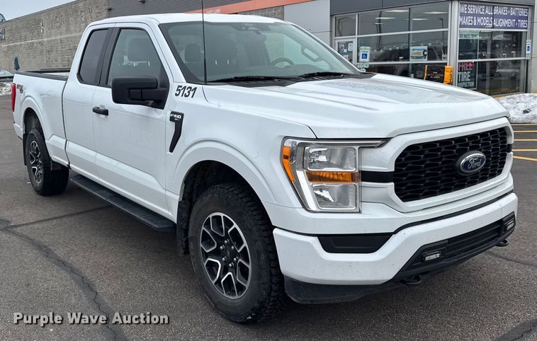 image for item ER0344 2022 Ford F150 SuperCab pickup truck