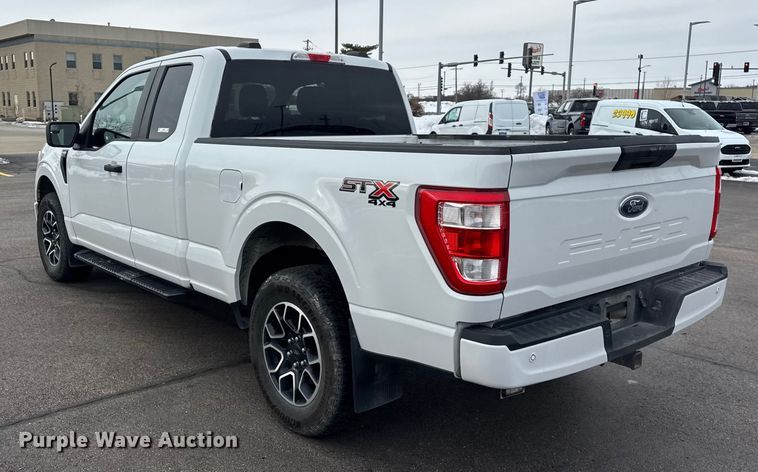 image for item ER0344 2022 Ford F150 SuperCab pickup truck