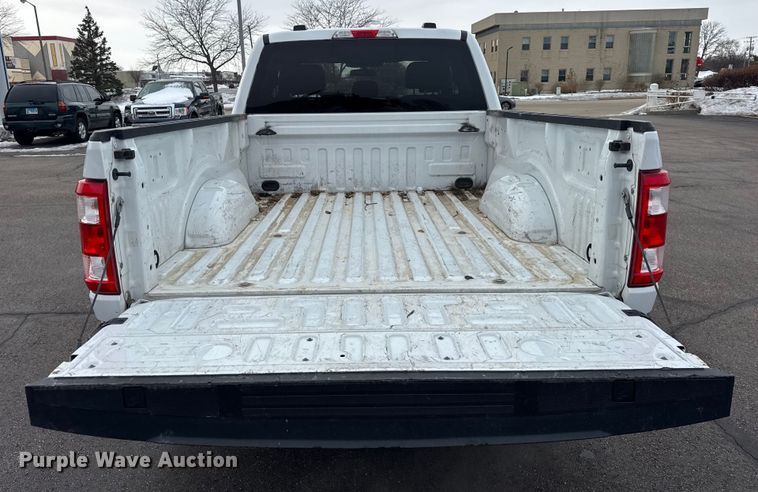 image for item ER0344 2022 Ford F150 SuperCab pickup truck