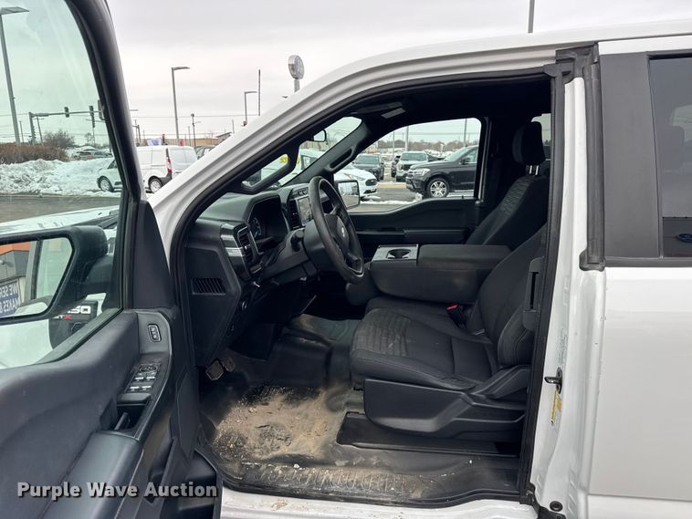 image for item ER0344 2022 Ford F150 SuperCab pickup truck