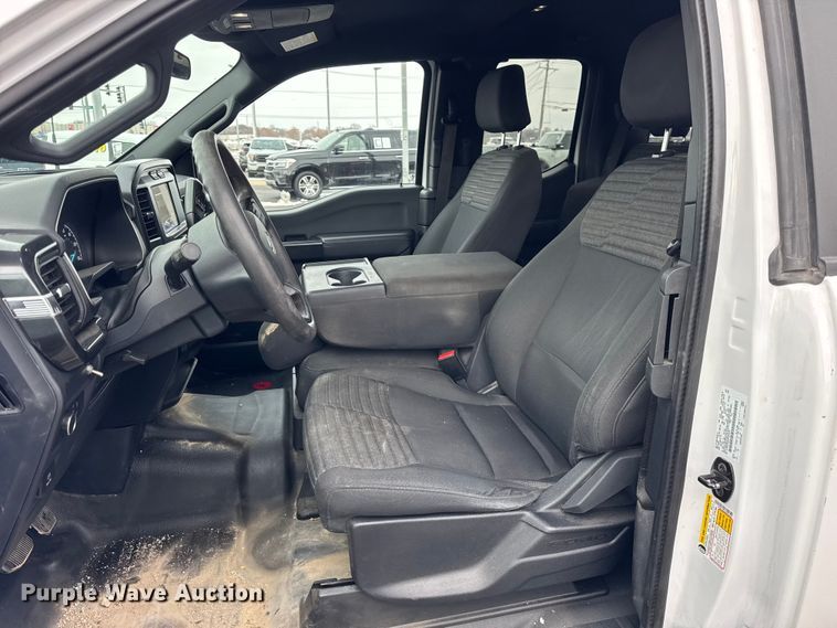 image for item ER0344 2022 Ford F150 SuperCab pickup truck