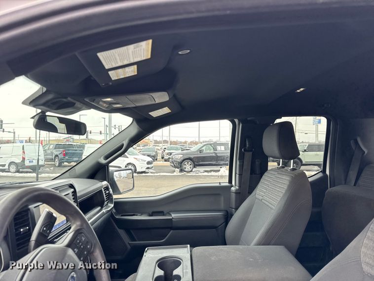 image for item ER0344 2022 Ford F150 SuperCab pickup truck