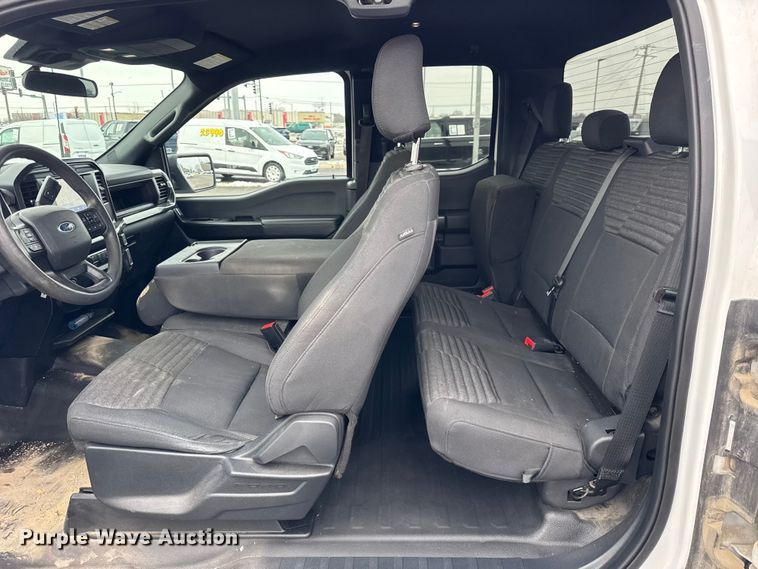 image for item ER0344 2022 Ford F150 SuperCab pickup truck