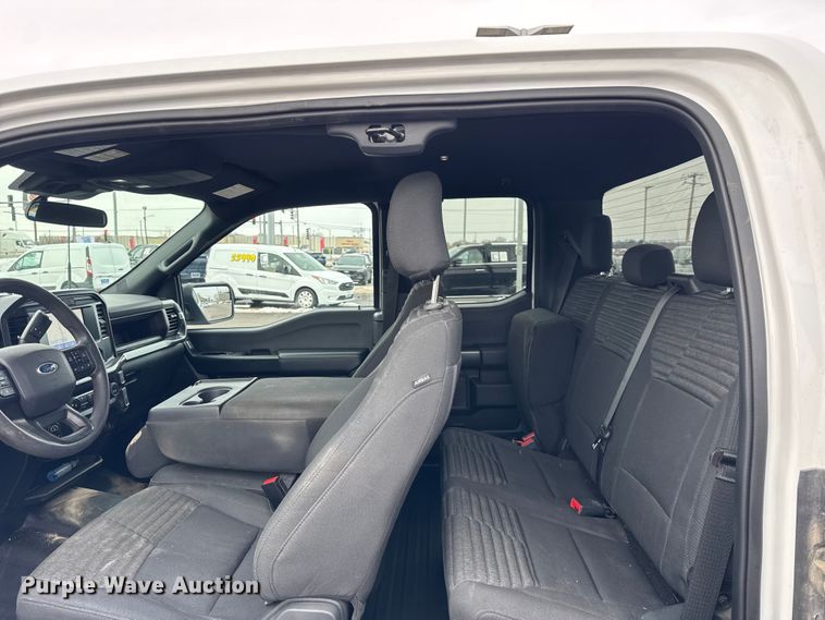 image for item ER0344 2022 Ford F150 SuperCab pickup truck